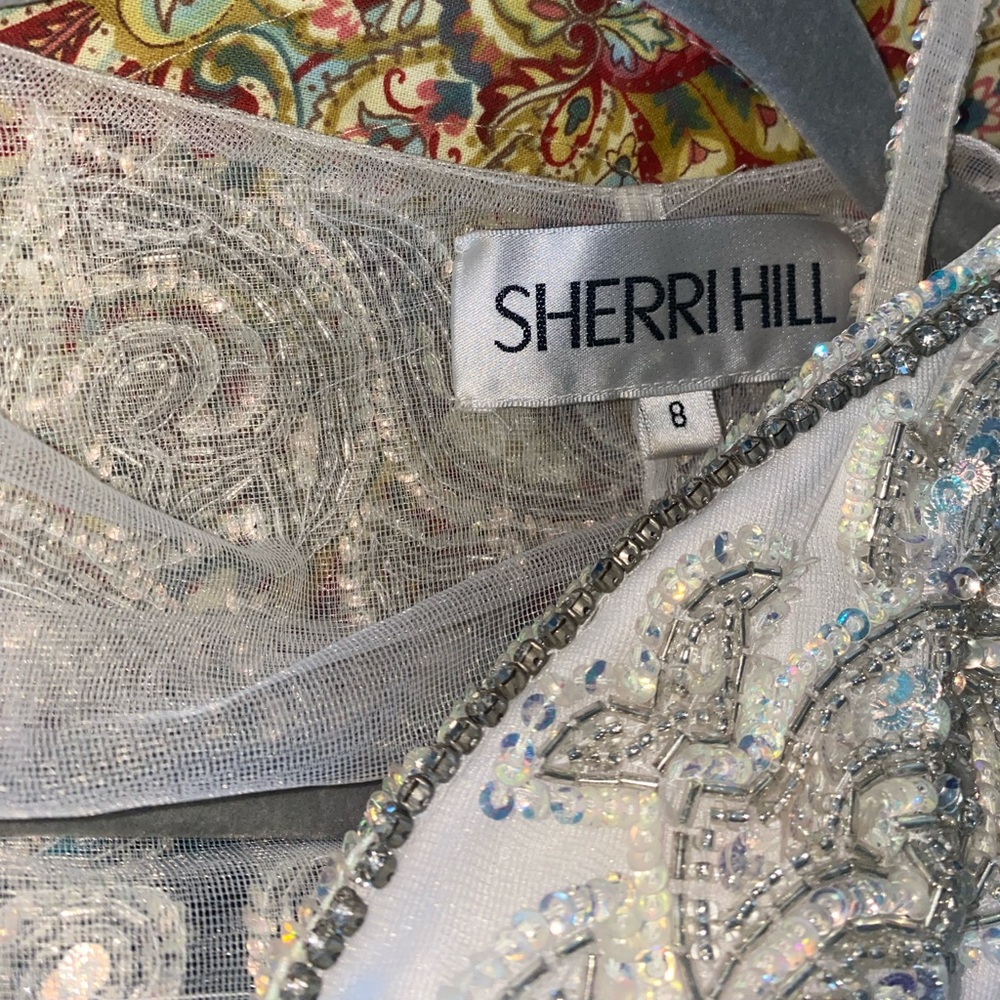 White Sherri Hill dress - Picture 10 of 10